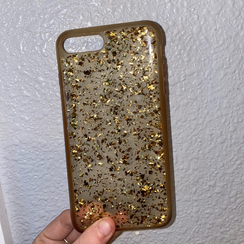 IPHONE 8+ Glitter Flake Case